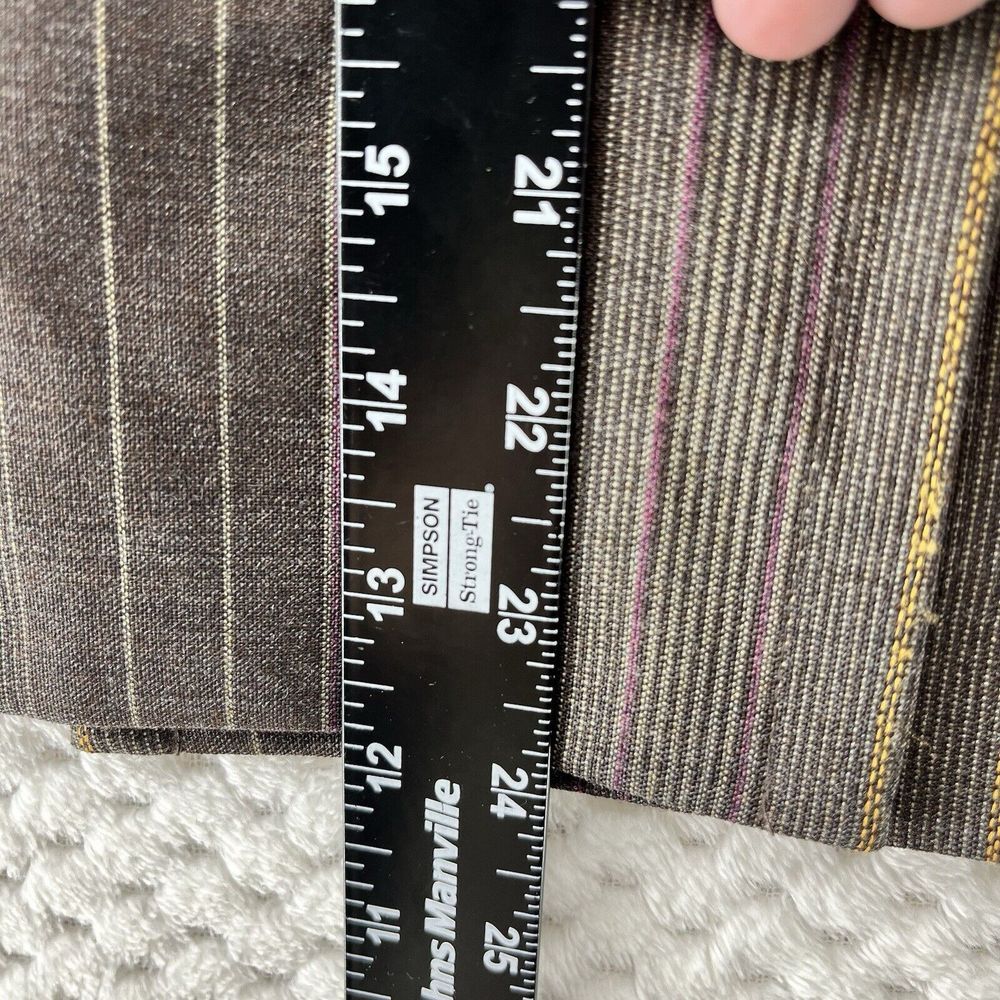 Etcetera Pinstripe Blazer Double Breasted Career … - image 6